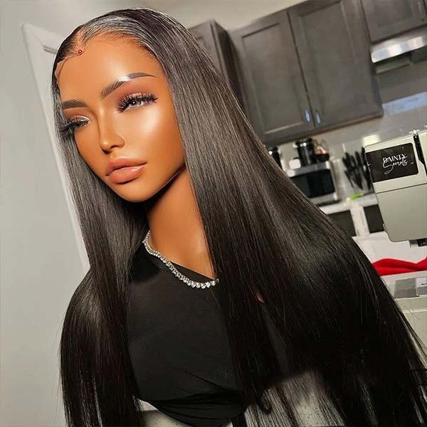 4x4 HD Lace Closure Wigs Straight Human Hair Wigs Glueless Closure Wig 5x5 Lace Wigs
